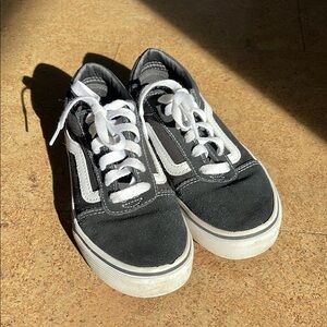 Vans Black and White Sneakers